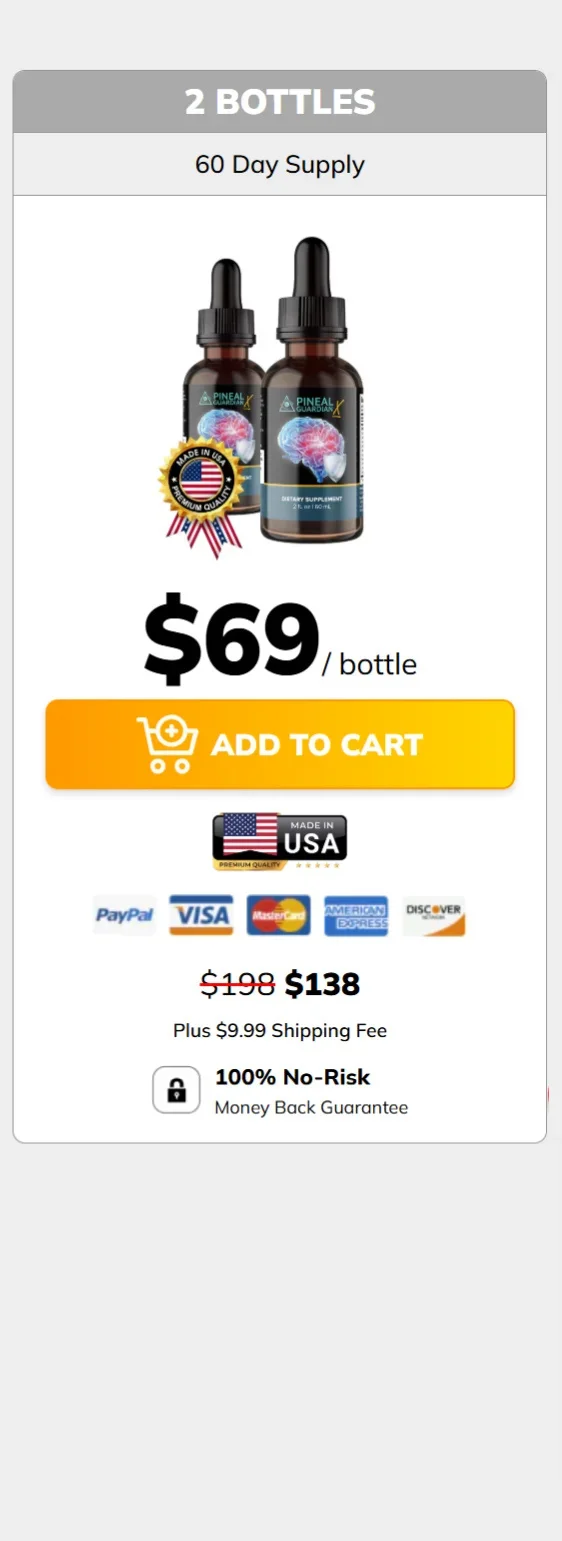 Pineal Guardian X™ 2 bottles pricing